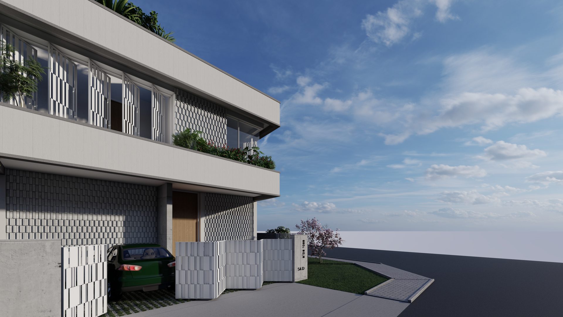 Alba Rosa balcony