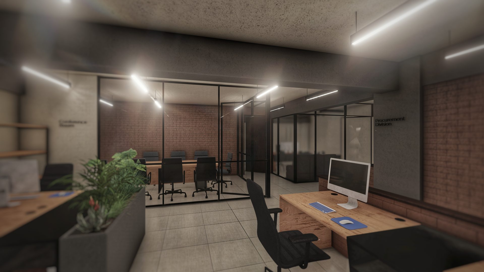 AM Associates workspace
