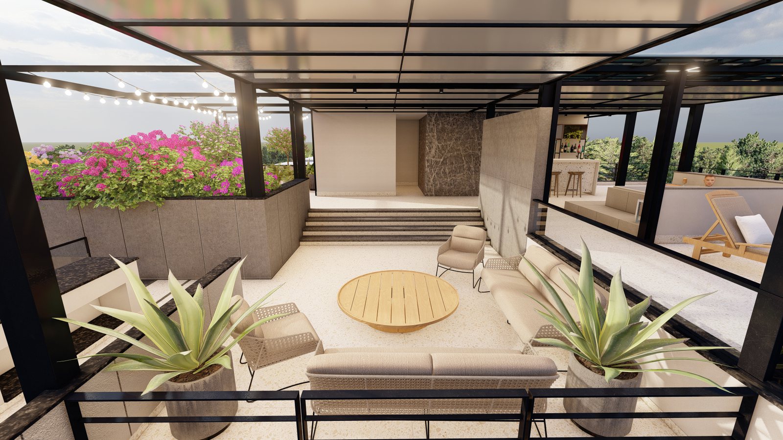 4+2 House rooftop terrace