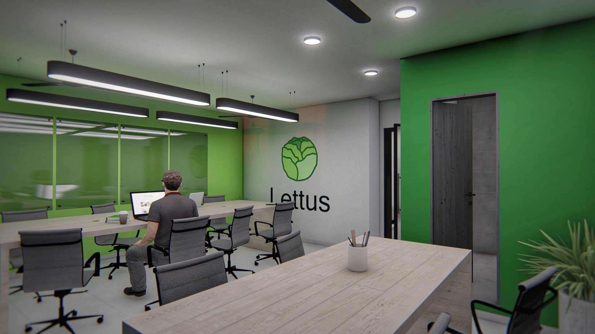 Lettus Kitchens entrance