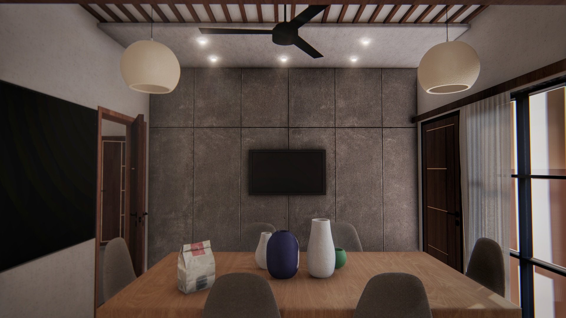Officer's House lounge detail