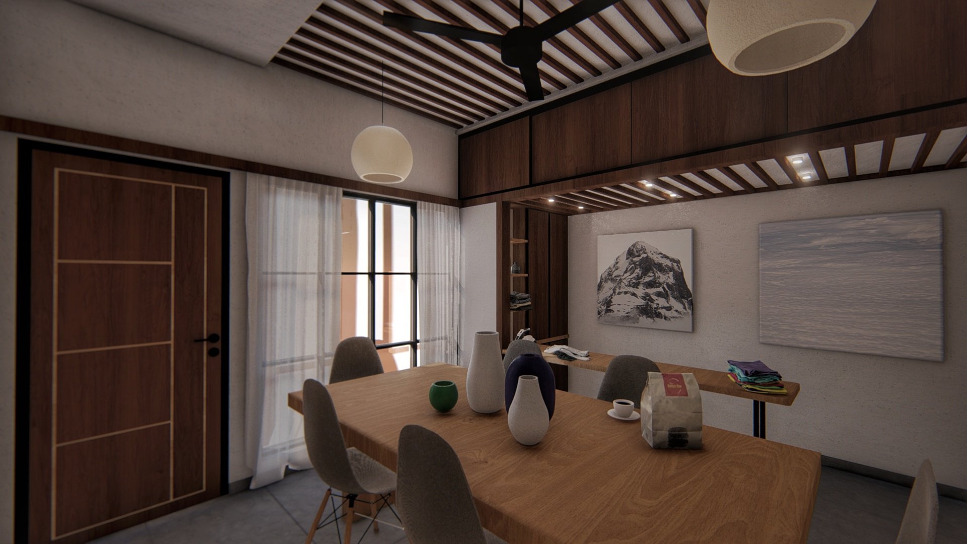 Officer's House seating area