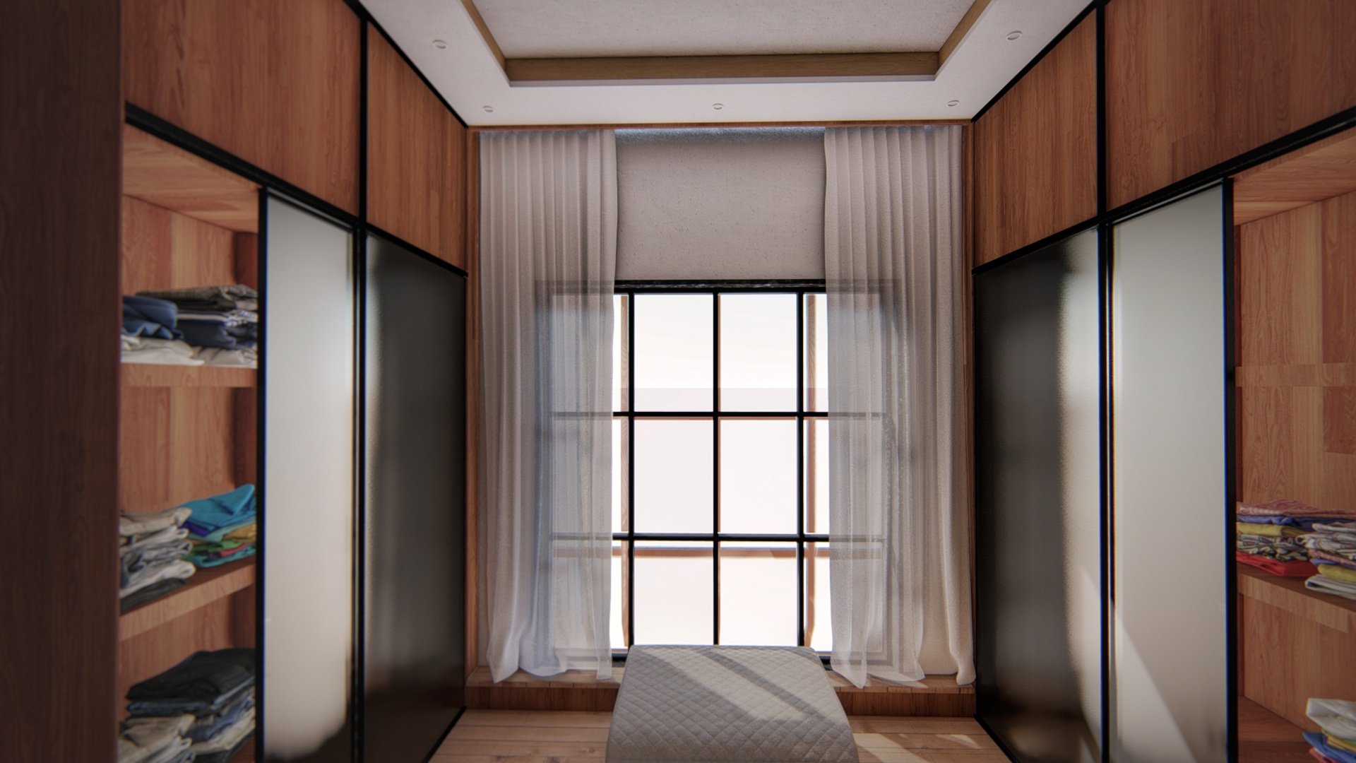 Officer's House reading nook
