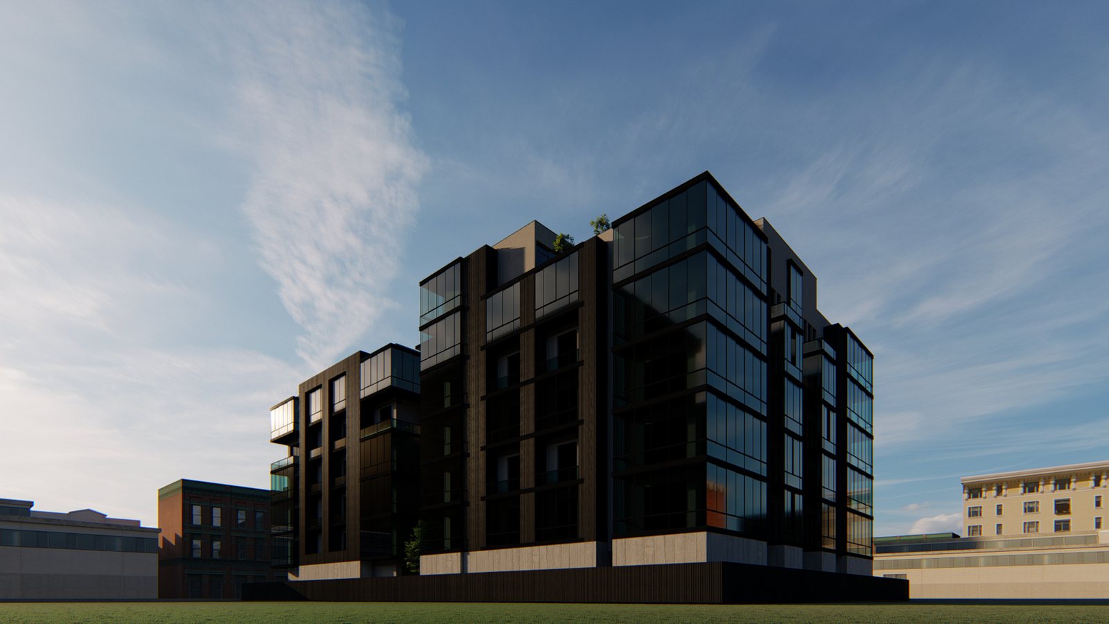 Rana Homes tower daytime view