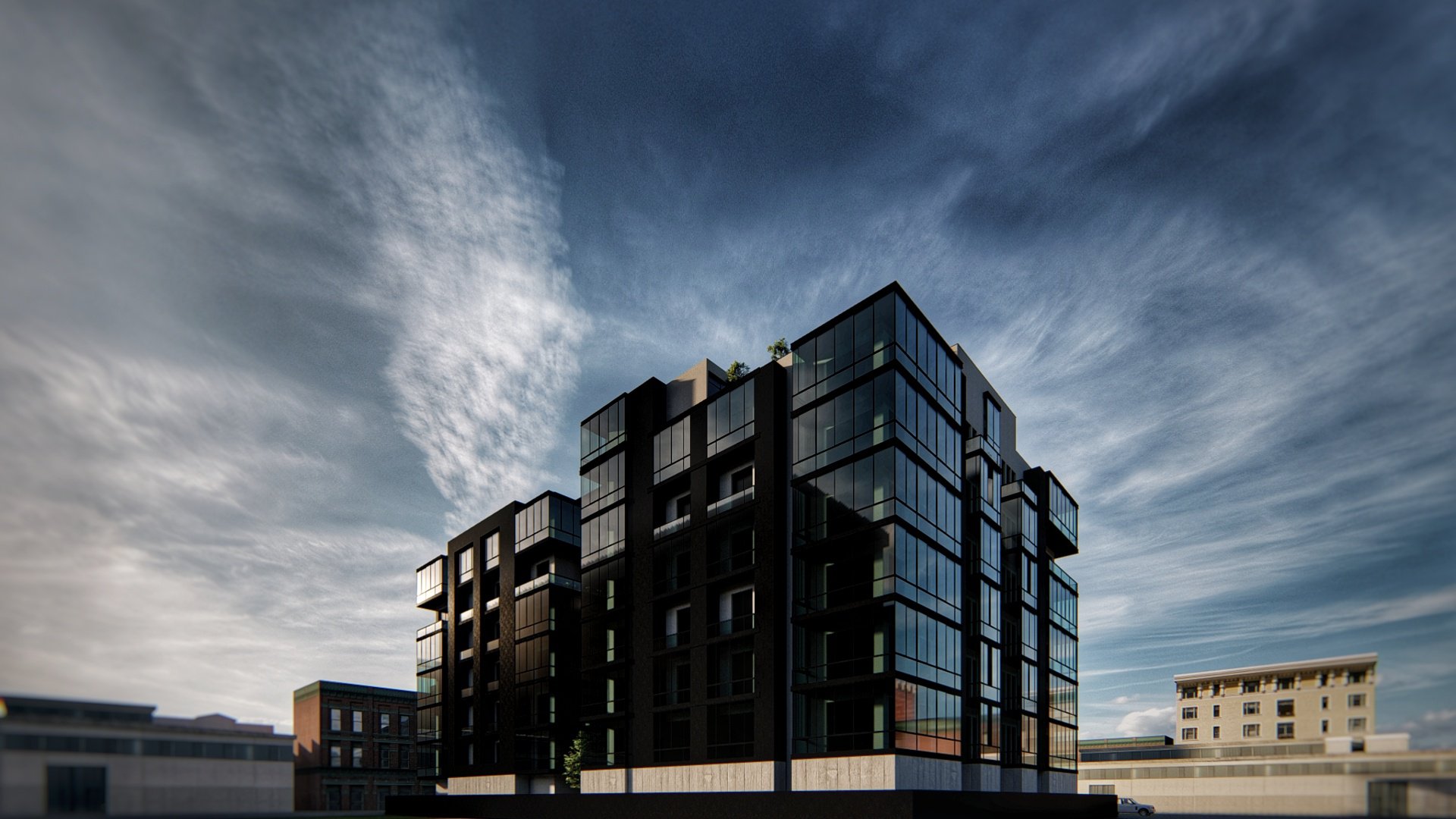 Rana Homes facade detail