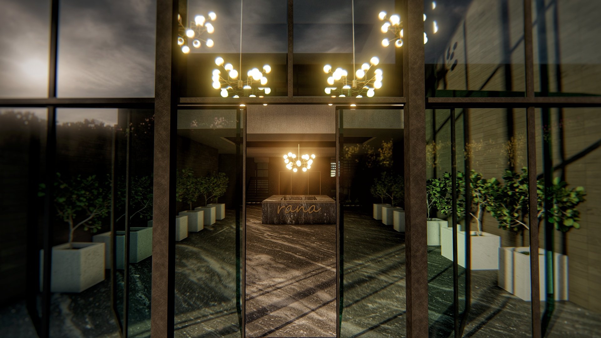 Rana Homes balcony detail